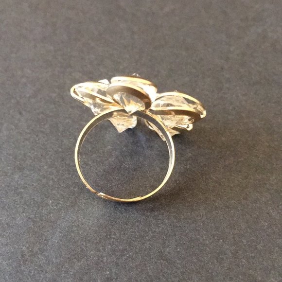 Set of 3 Rhinestone Fashion Rings - Picture 7 of 12